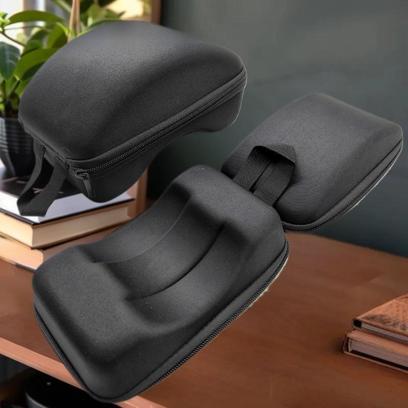 Защитный чехол из ЭВА для горнолыжных очков, 1 шт. Компактная сумка для хранения, Держатель для сноубордических очков с карабином
