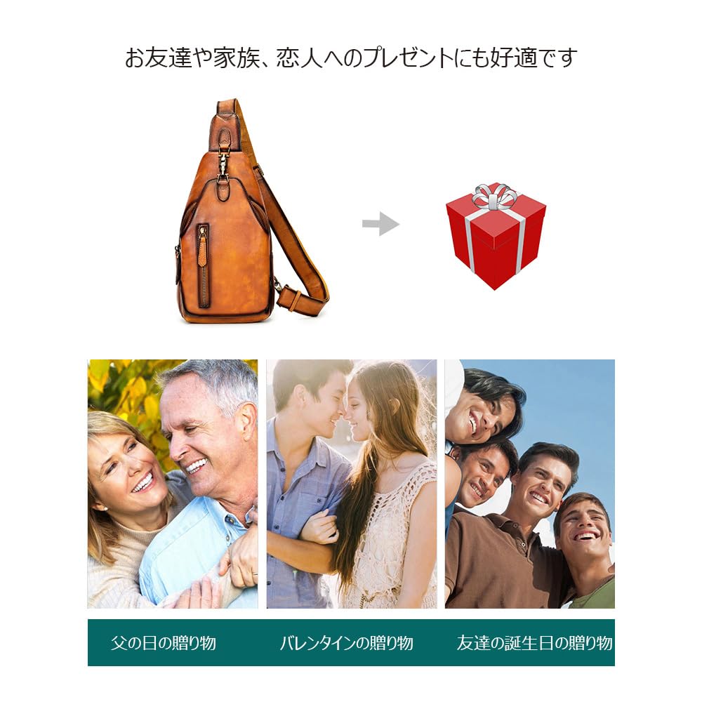 Whatna Сумка из натуральной кожи телячьей выделки для мини-тела, на грудь, подлинная 13617, в античном стиле, на одно плечо, мужская, 3-way, через плечо, сумка, сумка, кожа,