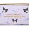 Sanrio Double Zipper Pen Case Kuromi 534625