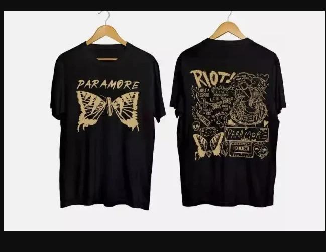 Paramore Album Lyrics Tshirt size S5XL Unisex T-Shirt