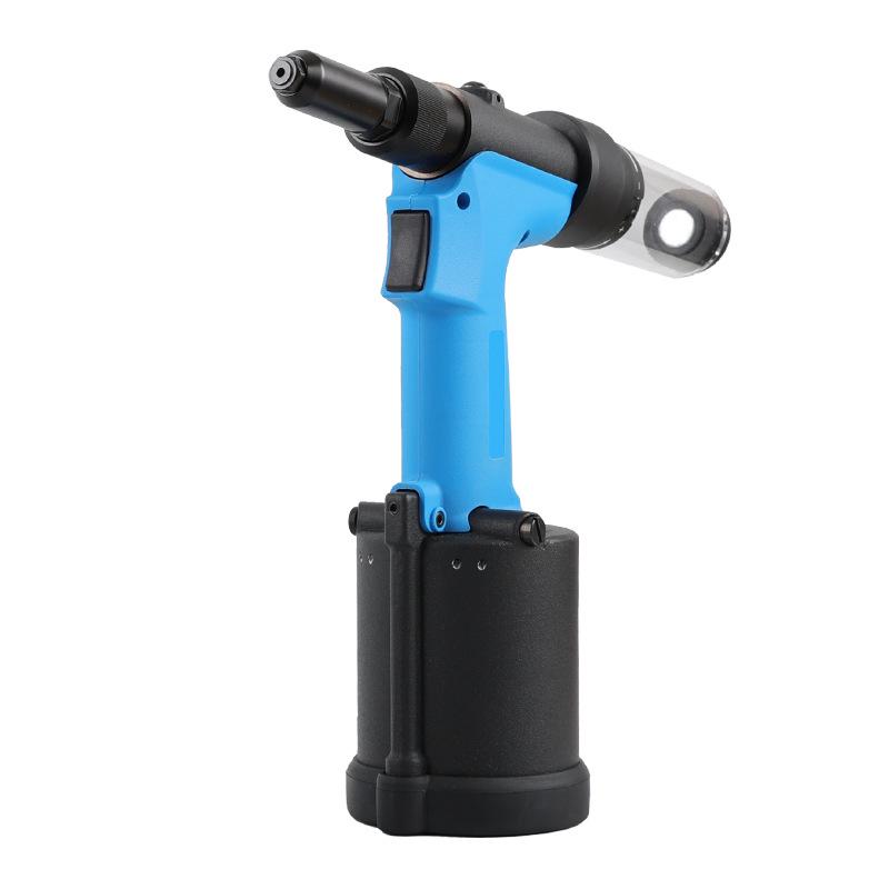 Luo Pneumatic Rivet Gun - Powerful Self-Priming Hydraulic Riveting Machine with Stainless Steel Rivets