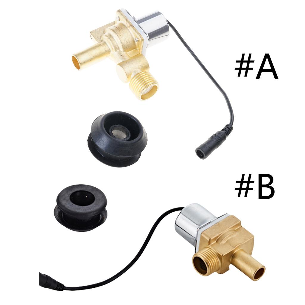 Автоматические датчики для смыва писсуаров с электромагнитными клапанами смыва для эффективной экономии воды в общественных туалетах