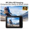 4K Ultra HD экшн-камера с WiFi, водонепроницаемая на 30 м, спортивная камера, 2,0-дюймовый экран, аккумулятор 900 мАч для активного отдыха, велоспорта, дайвинга, влогов