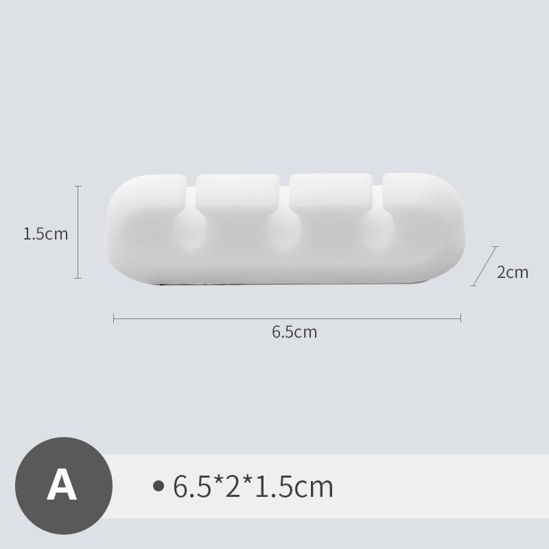 Convenient Desktop Cable Trimmer Charger Data Cable Holder Storage And Sorting Hole Free Winder Office Supplies