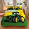 John Deere Tractor Icon Print 3Pcs Bedding Setduvet Cover With 2 Bedropillowcase Home Birthday Gift