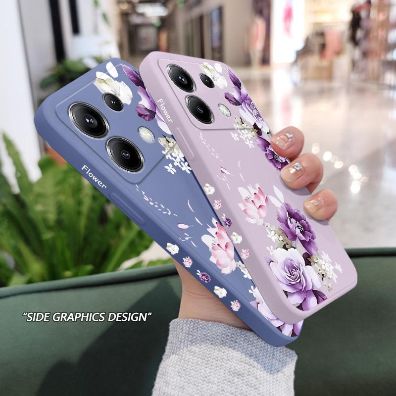 Красивый чехол для телефона с пионами для Xiaomi Poco F8 F7 X7 X6 F6 M6 M5 M5S F5 X5 F4 X4 M4 F3 M3 X3 Pro 4G 5G GT Силиконовый чехол