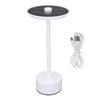 Solar Table Lamp LED Cordless 3 Light Source Touch Control Stepless Dimmable IP44 USB Rechargeable B