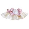 Fashion Dog Saliva Towel Cat Necklace Pearl Collar Dog Neckerchief Puppy String Bib Lace Bowknot