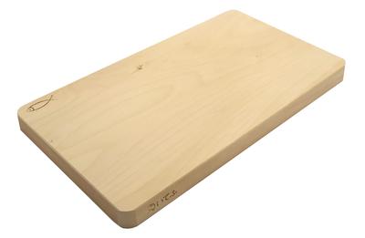 Разделочная доска Kiya Ginkgo 47 x 27 x 3 см, натуральное дерево, одинарная доска, деревянная