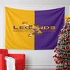 Legends Never Die Basketball Poster Pattern Wall Hanging Tapestry Decorative Tapestry Home Decor for Bedroom and Living Room