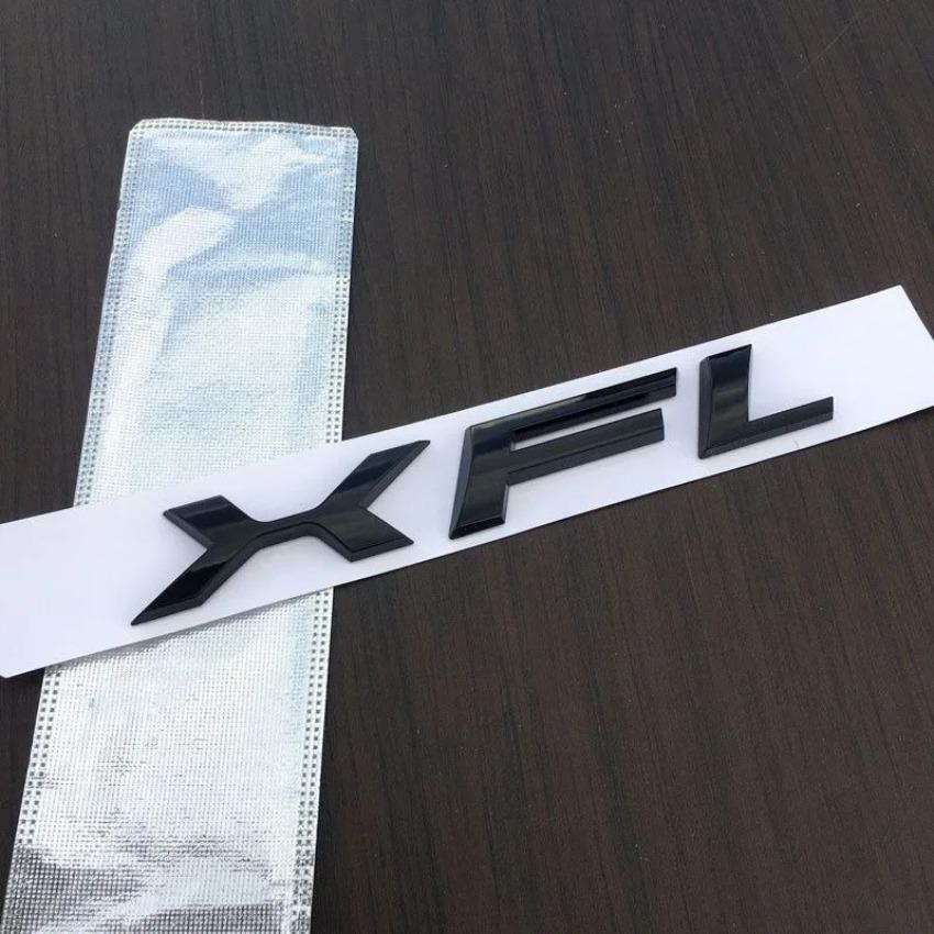 1Pc XJL XE XF XEL XFL XJL XJ6 XJS F-PACE F-TYPE E-Pace Rear Trunk English Emblem 3.0 5.0 Displacement V8V6 Car Sticker