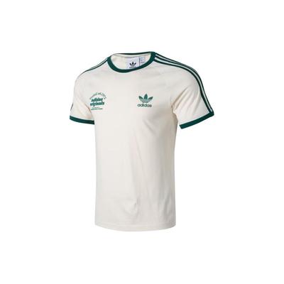 adidas Футболка с графическим принтом Cali Wonder White для мужчин в уличном стиле IU0217