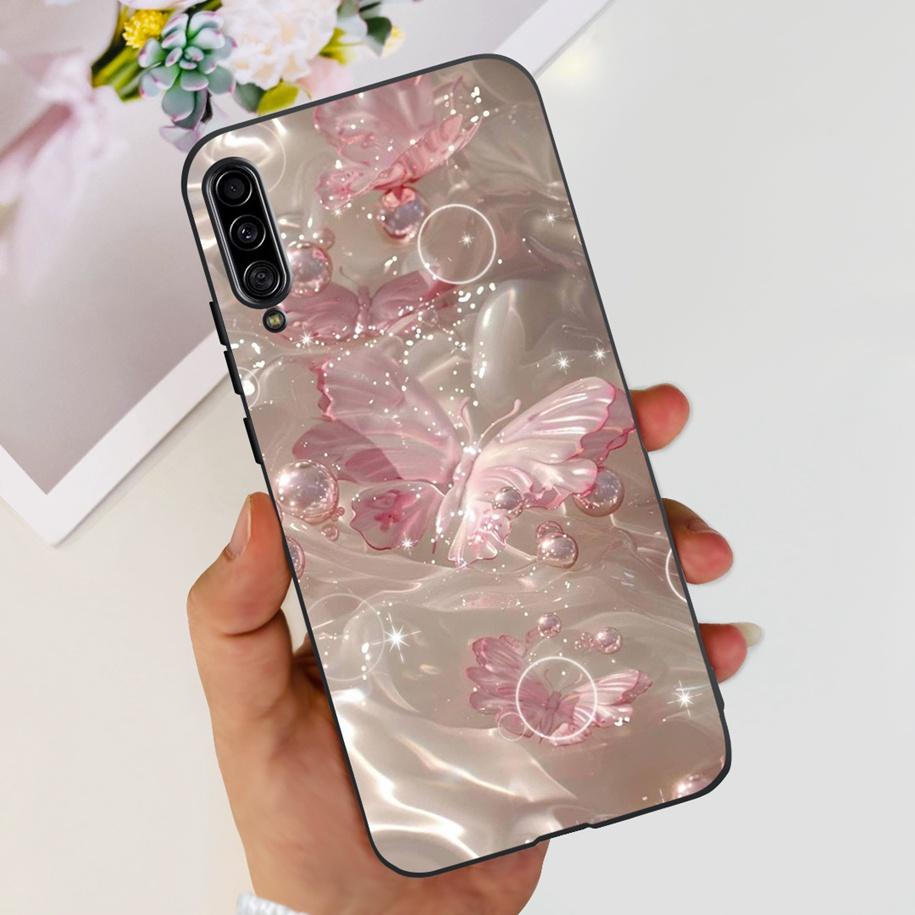 For Samsung Galaxy A90 5G Case Popular Flower Soft Silicon Phone Cover For Samsung A90 5G Fundas A 90 SM-A908N Shockproof Bumper