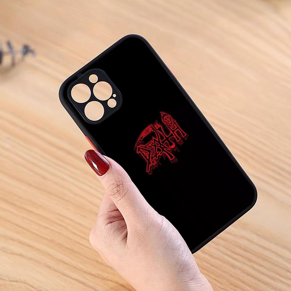 Чехол для телефона Old Deaths Mental Rock Черный Матовый Для IPhone 16 Pro Max 15 13 12 11 14 Pro Max Mini Plus SE2020 XS Max XR