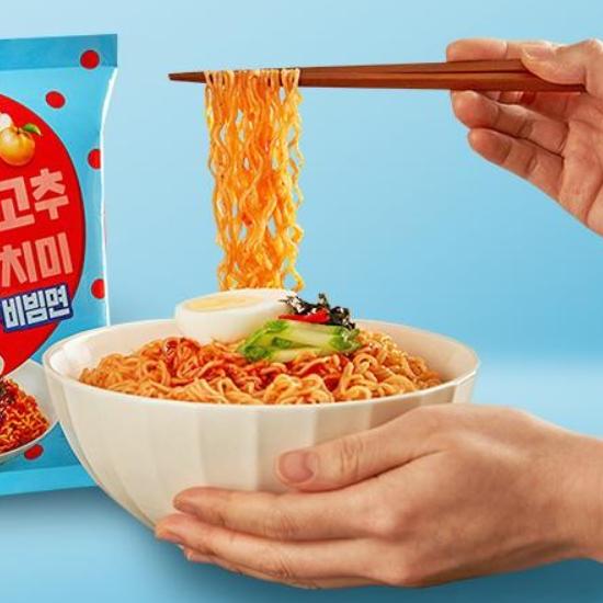 Nongshim Бэхондон Бибиммён (137g) / Калбиммюн (128g)  (2 варианта)