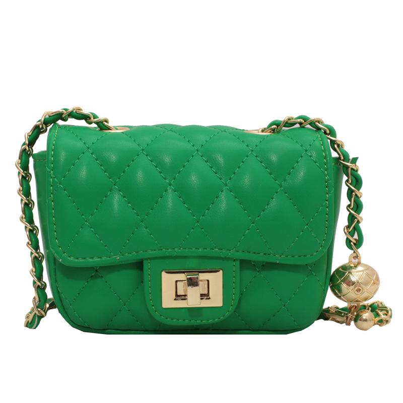 This year's trendy diamond embroidered thread small square bag women's 2025 summer new trendy foreign style fashion chain messenger bag