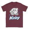 Mens TShirt Kirbys Blue Stars Hipster 100 Cotton Tees Short Sleeve  T Shirts Round Neck Clothing Printed
