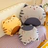 Cute Cat Cake Cushion Pillow Student Nap Plush Toy Sofa Cushion Home Decoration Gift