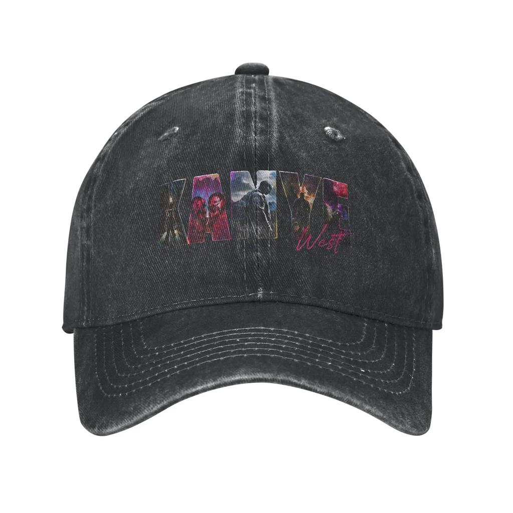 Kanye West Live At Gelredome  Trucker Hat Merch For Unisex Baseball Caps  Vintage Headwear Cap Adjustable