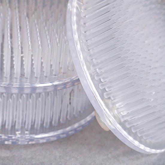 Цветочная лягушка, удобный фиксированный инструмент для цветов, круглые мини-присоски, незаметный пластиковый держатель для булавок для цветочной композиции для кухни