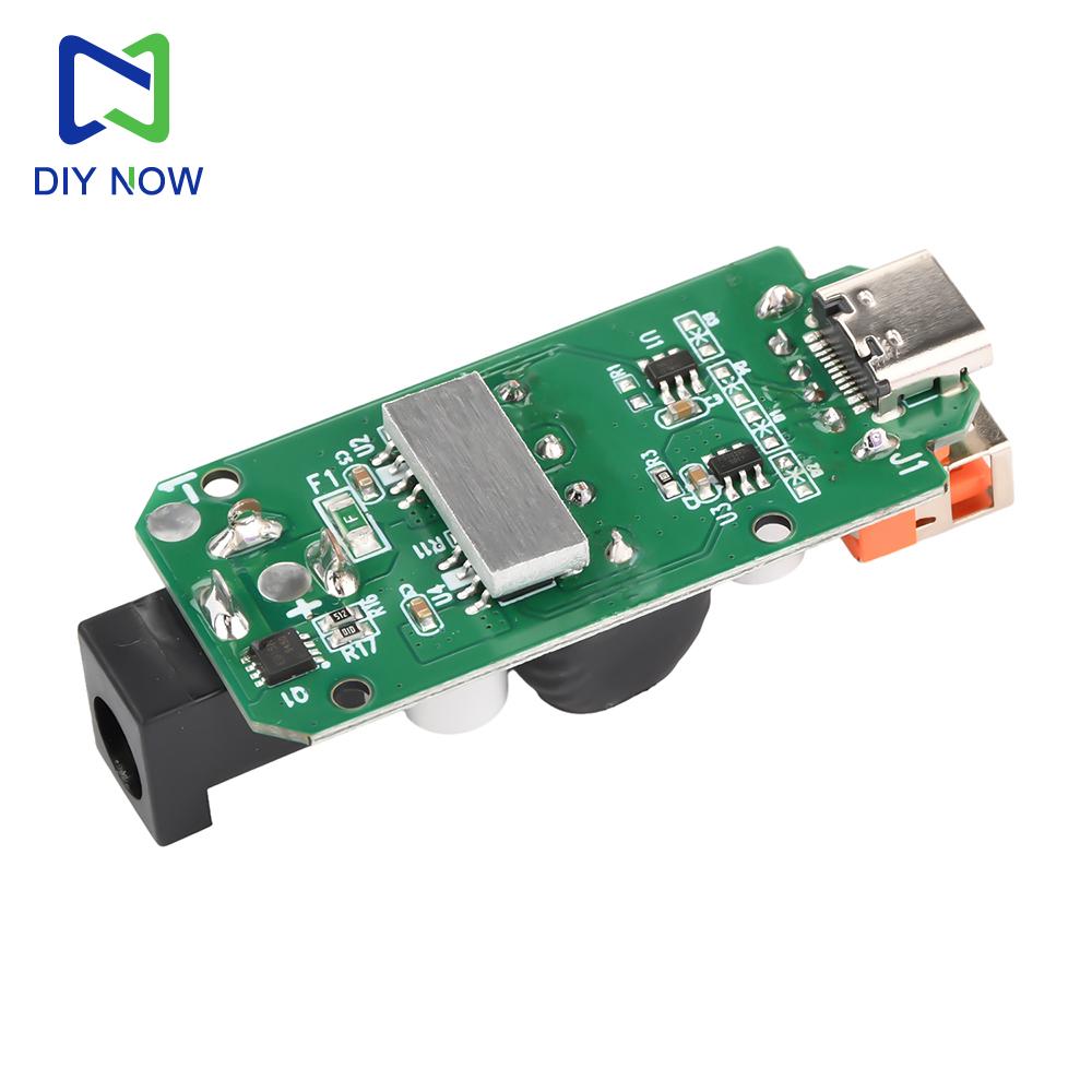 Автомобильный понижающий зарядный модуль DC9V-30V VOOC Мультипротокольный USB A 30 Вт + Type C 20 Вт Двухпортовый Независимый Модуль Быстрой Зарядки