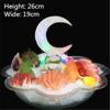 seafood keep cold ice bowl Sashimi sushi boat plate tray Noodle mold mould decorative moon dry ice creative hot pot carving mold