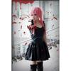 Gasai Yuno Косплей Аниме Дневник будущего Gasai Yuno Mirai Nikki Косплей Костюм Школьная форма Бант Короткая юбка Парик Костюмы на Хэллоуин