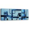 Canvas Print Blue Abstraction