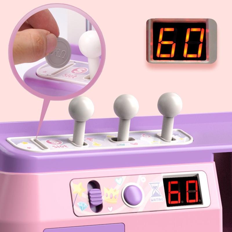 Детская машина для захвата кукол, маленькая бытовая мини-кукла-скрепка, большая машина для скручивания монет