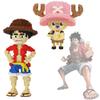 One Giant Piece Building Blocks Puzzle Toy Luffy Chopper Anime Abs Material