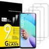 3 Pack Tempered Glass For Xiaomi Redmi 10 REDMI10 4G Screen Protector Anti Scratch Bubble Free Ultra Resistant Case Friendly
