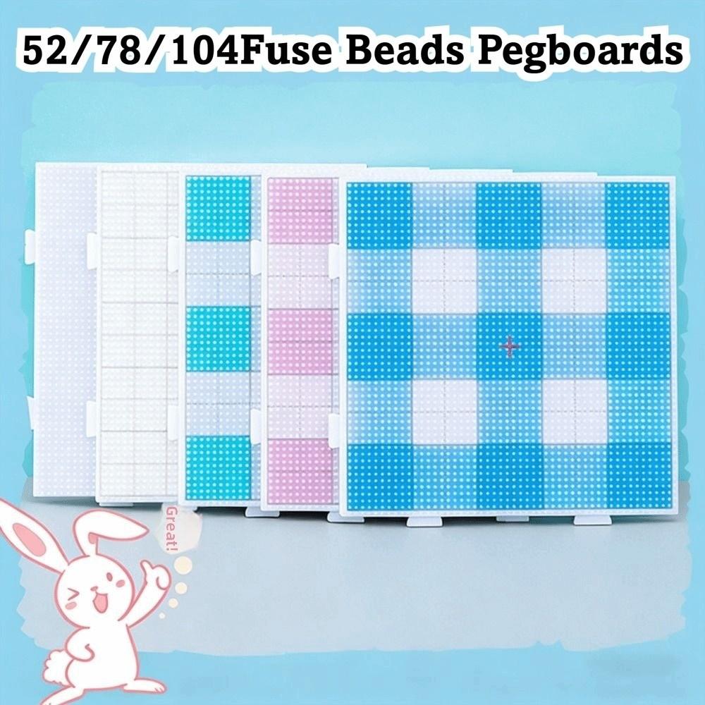 DIY Make Puzzle 2.6mm Bean Board Handmade Crafts Decor Fuse Beads Toys Educational Puzzle