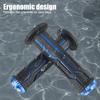 Motorcycle Accessories Skid-Proof 1 Pair Lockable Durable Handlebar Grips Shockproof Anti Slip Soft Ergonomics Durable