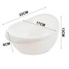 4pcs Kitchen Drain Basket Rice Sieve Plastic Colander Rice Bowl Fruit Vegetable Washing Strainer Basket Sink Drain Kitchen Tools
