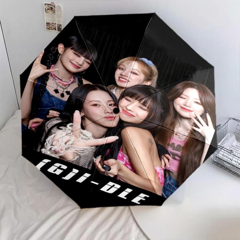 Gjidle Automatic Umbrella - Suitable Travel Outdoor Portable Umbrella Birthday Gift Daily Essentials