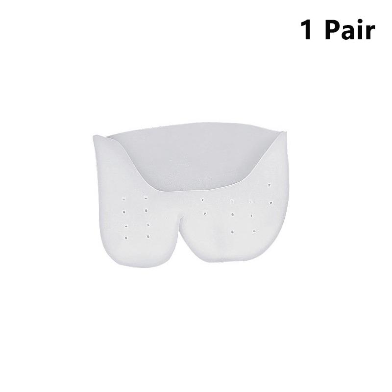 1Pair Soft Forefoot Pads Silicone Gel Pointe Toe Finger Cover Pain Protector High Heels Gel Pads For Feet Ballet Foot Care