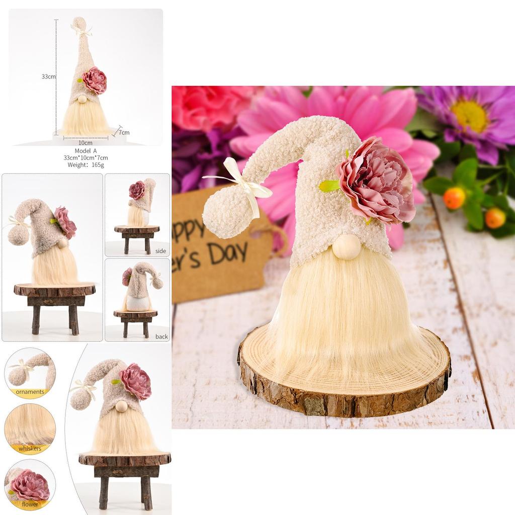 Очаровательная плюшевая кукла Гвоздика Рудольф для празднования Дня матери, подарок, декор