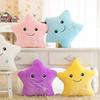 Yousheng Twinkle Star Pillow Stuffed Star LED Light Up Cushion Glowing Star Throw Pillow Night Light Kids Sensory Plush Toy for Children