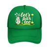 Light Pink with LetS Par Tee Golf Design  Lightweight Breathable  Perfect for Women Casual We  Mesh Baseball Cap