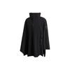 Куртка-пончо Myshelter Cape на молнии с капюшоном для осенней мужской верхней одежды черного цвета FI0600
