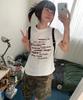 QUTON Patterned Oversized Heavy Short Sleeve T-Shirt