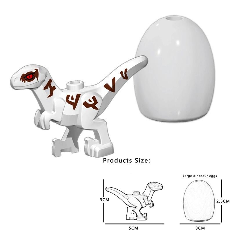 4 цвета 5 см мини яйцо динозавра строительные блоки игрушки кирпичики фигурки игрушки детский день рождения рождественский подарок