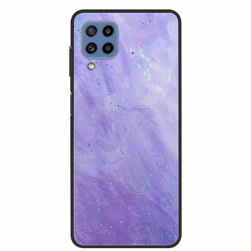 Для Samsung Galaxy A12 Чехол Мраморный ТПУ Силикон Мягкий Чехол для Телефона Для Samsung Galaxy M12 Чехол Samsung F12 Защита Подарок Новый Para