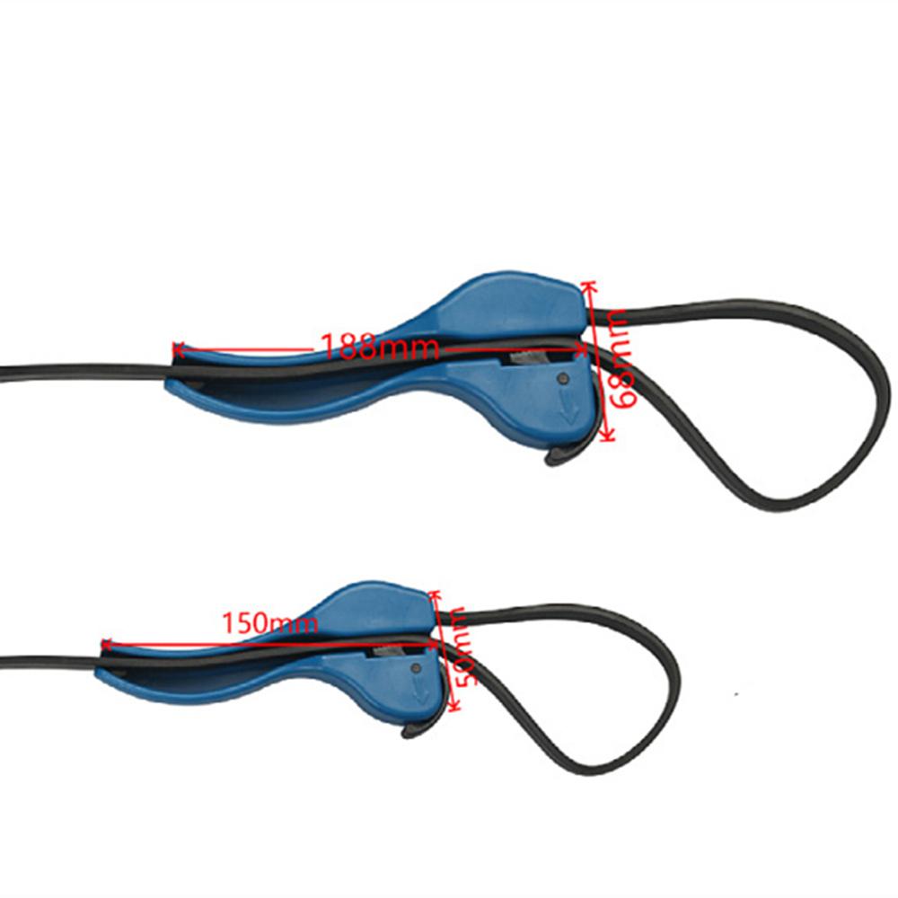 Adjustable Rubber Strap Wrench Set Universal For Oil Filter Shower Heads Jar Opener
