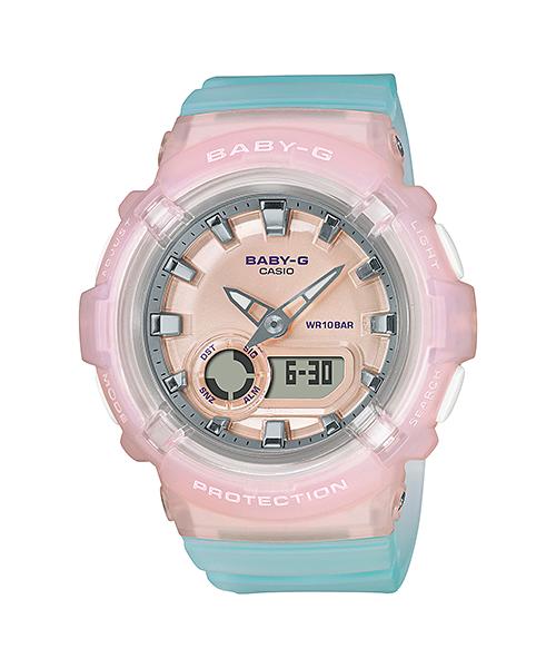 Casio Baby-G Women's Resin 100M Water Resistant Analog Shock Resistant Quartz Watch BGA-280-4A3