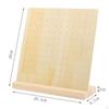 Wooden Pegboard Display Stand Jewellery Rack Organizer Earring for Selling