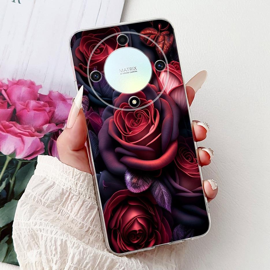 Чехол для Honor X9a Magic5 Lite Популярный Роскошный Расписной Чехол Мягкий Тонкий Чехол для Телефона Для Honor Magic 5 Lite HonorX9a Задняя Крышка Сумки