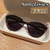 Women's Trendy Vintage Sunglasses Outdoor Travel Sun Shades Eyeglasses Unisex Ultraviolet Rays Protection Sun Glasses Óculos