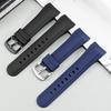 In-Stock 24mm Rubber Watch Strap for Graham Chronograph Racing Rivet Tiger/RT