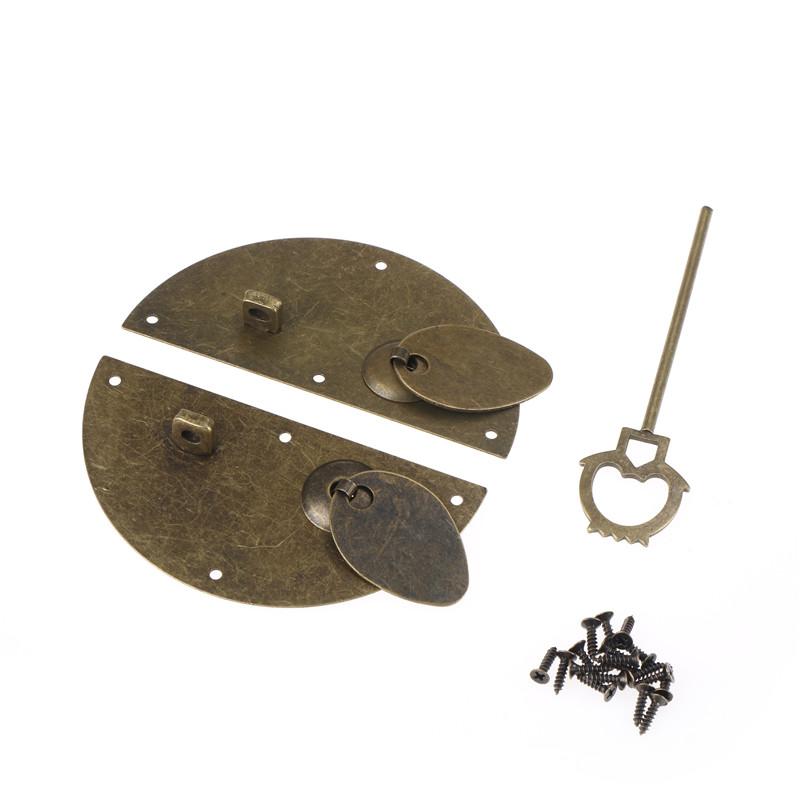 Китайский стиль Мебельная фурнитура Железная дверь Стук молоток Ручка Винтажный замок